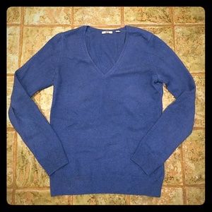 Uniqlo midnight blue cashmere sweater size S